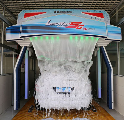 品質  High pressure stainless steel SG touchless car wash machine Leisuwash 工場